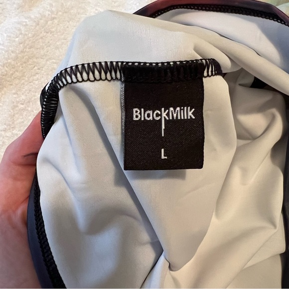 Original blackmilk rainbow galaxy print mini skirt, large raver club - Picture 4 of 5